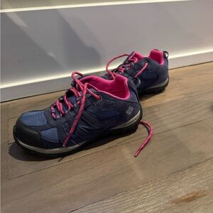 Columbia kids Blue and Pink Hiking Shoes- size 2